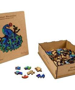 Artifact puzzle 2 en 1: pavo real