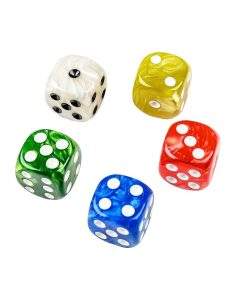 Bolsa dados perla 6 caras