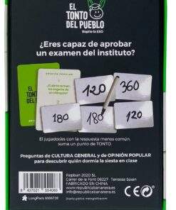 el tonto del pueblo repite la eso juego